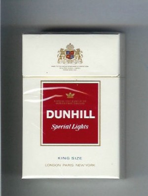 Сигареты Dunhill Special Lights Ks Сигареты Dunhill Special Lights Ks
