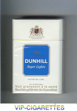 Сигареты Dunhill Super Lights Сигареты Dunhill Super Lights